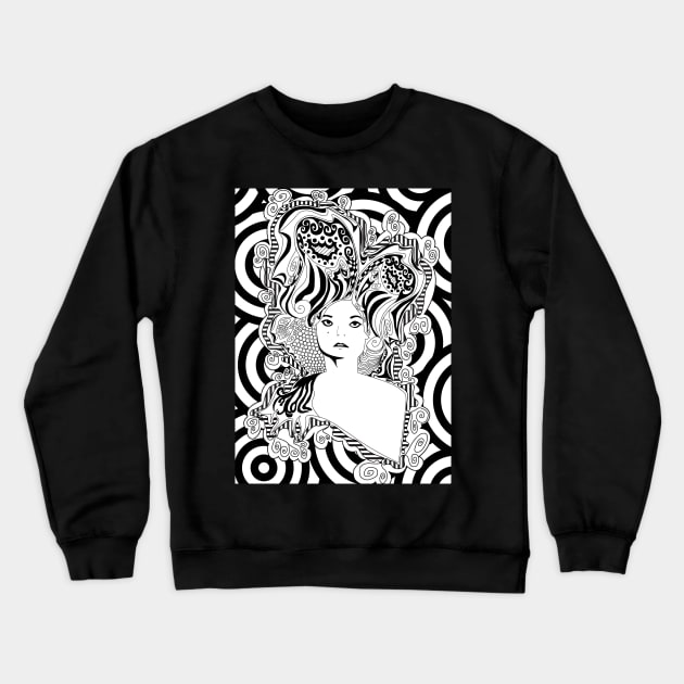 Zenk Portrait Crewneck Sweatshirt by Caitlin3951